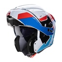 Caberg Horus Scout Flip Up Helmet D6 White/Red/Blue