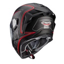 Caberg Drift Evo Integra Full Face Helmet H9 Matt Black/Anthracite/Red Fluo