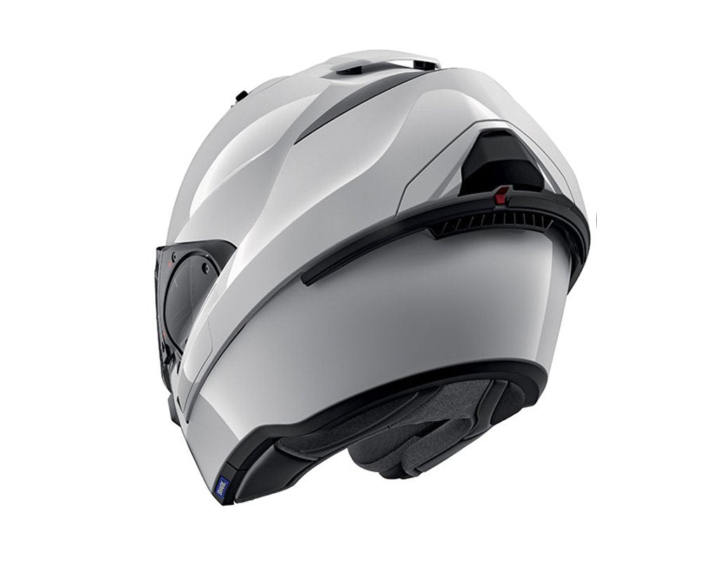 Shark Evo-ES Blank Flip Up Helmet White