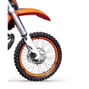 S3 Enduro Wheel Sticker Kit Orange