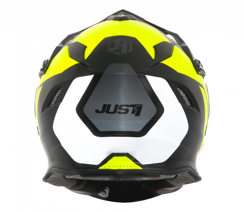 Just1 J34 Pro Tour Adventure Helmet Fluo Yellow/Black