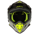 Just1 J38 Korner MX Helmet Fluo Yellow/Titanium