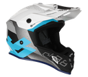 Just1 J38 Korner MX Helmet Light Blue/White