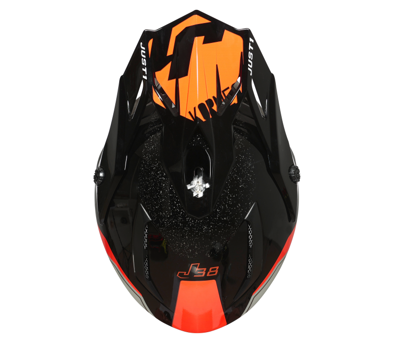 Just1 J38 Korner MX Helmet Orange/Black