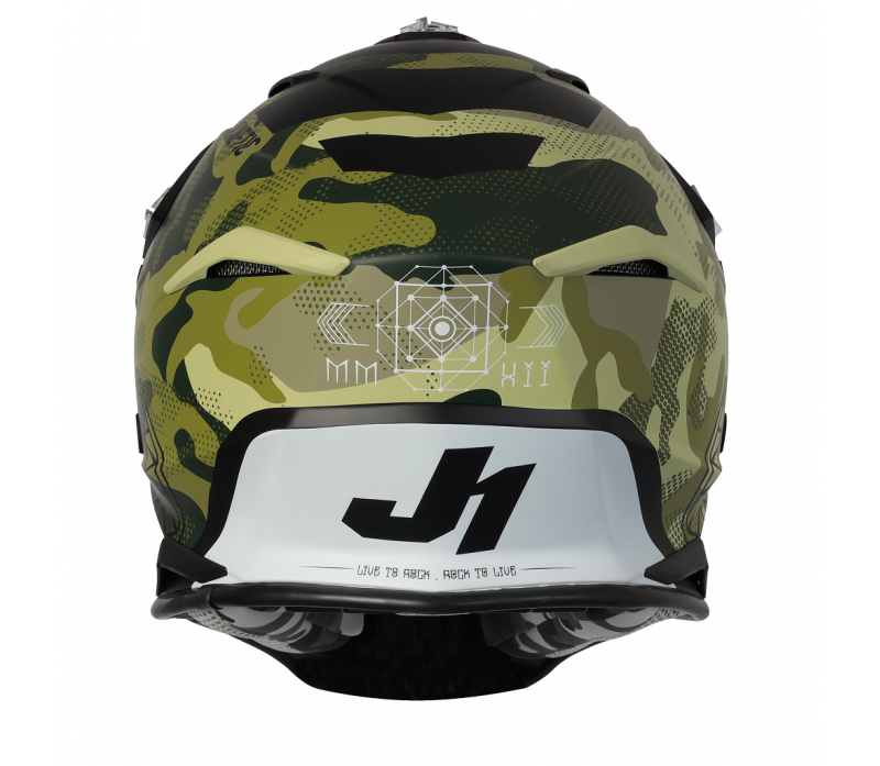 Just1 J39 Kinetic MX Helmet Camo Army/Green/Black