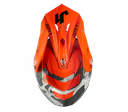 Just1 J39 Kinetic MX Helmet Camo Grey/Red/Fluo Orange