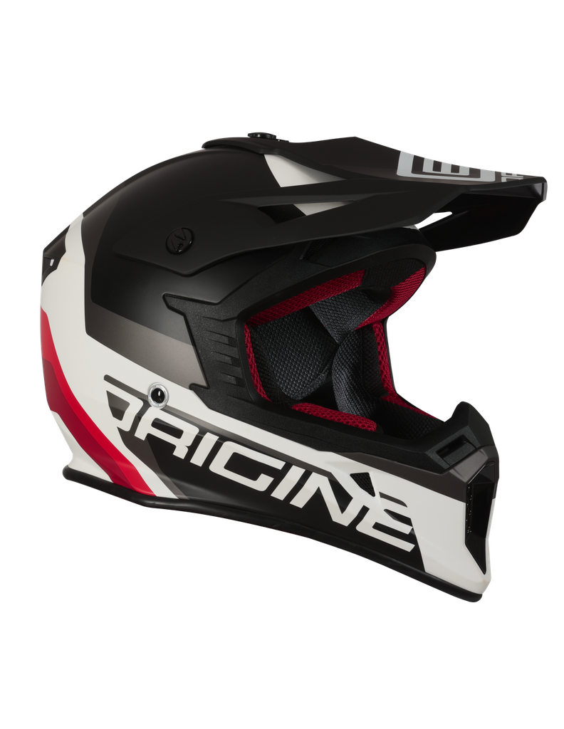 Origine Hero MX Helmet Fluo Black/White Matt