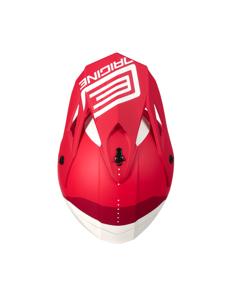 Origine Hero MX Helmet Red/White Matt