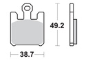 SBS Brake Pad FA369 Racing Dual Sinter