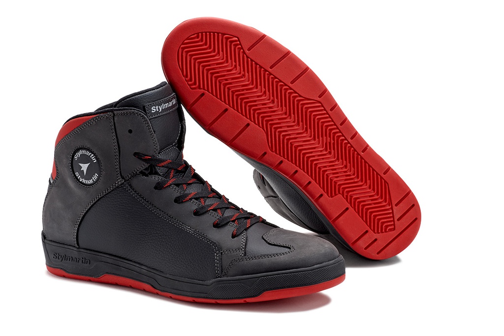 Stylmartin Sneaker Double Black/Red WP