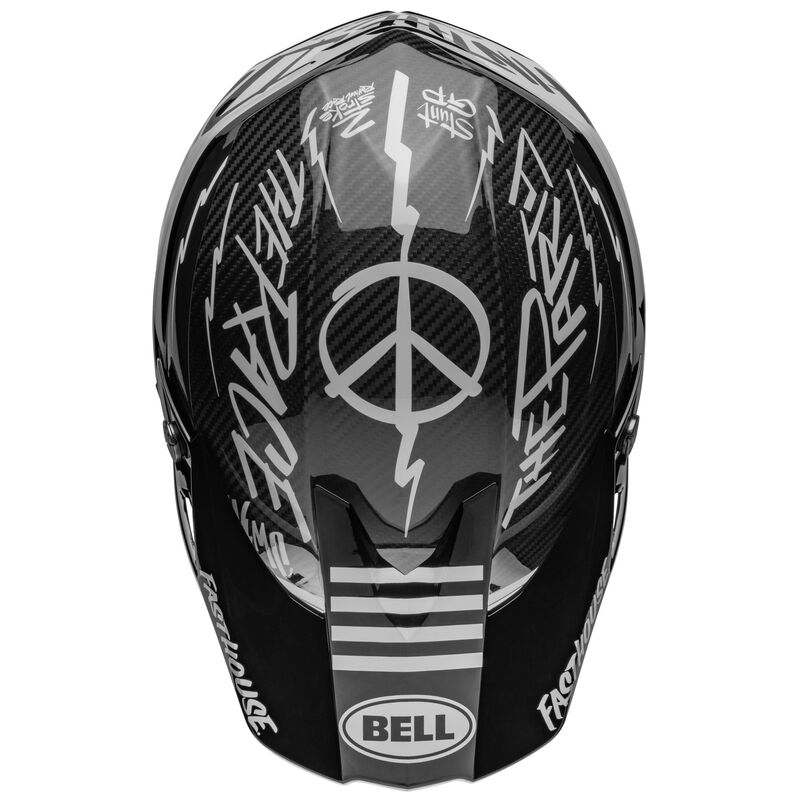 Bell Moto-10 Spherical FastHouse DID 22 MX Helmet Black