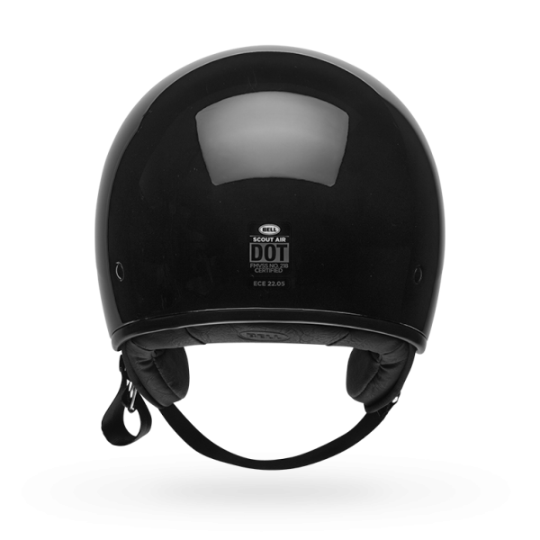 Bell Custom 500 Open Face Helmet Black