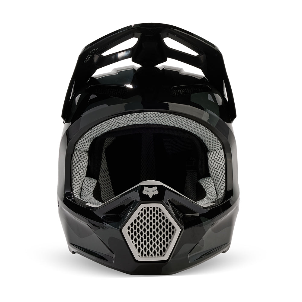 Fox V1 Bnkr MX Helmet Black Camo 