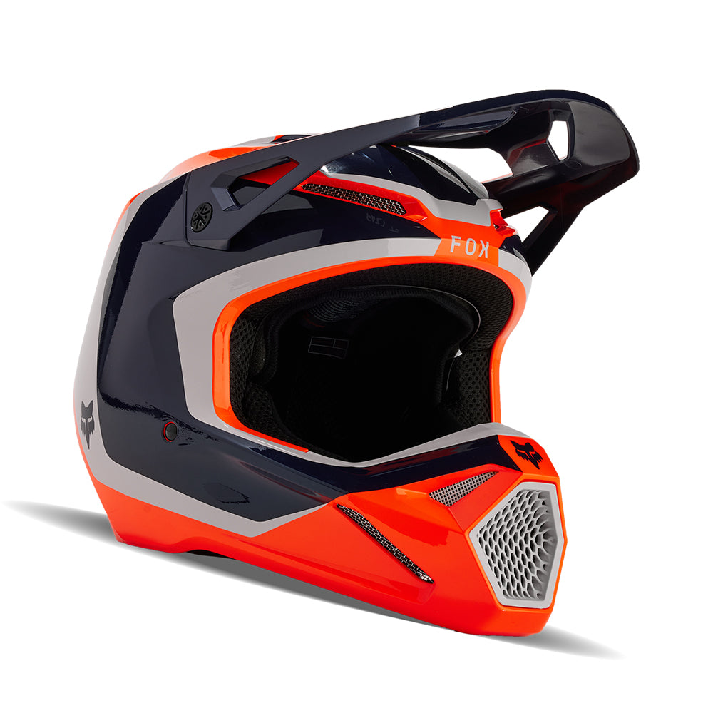 Fox V1 Nitro MX Helmet Flo Orange