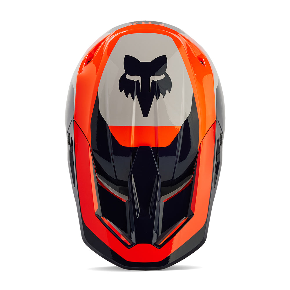 Fox V1 Nitro MX Helmet Flo Orange