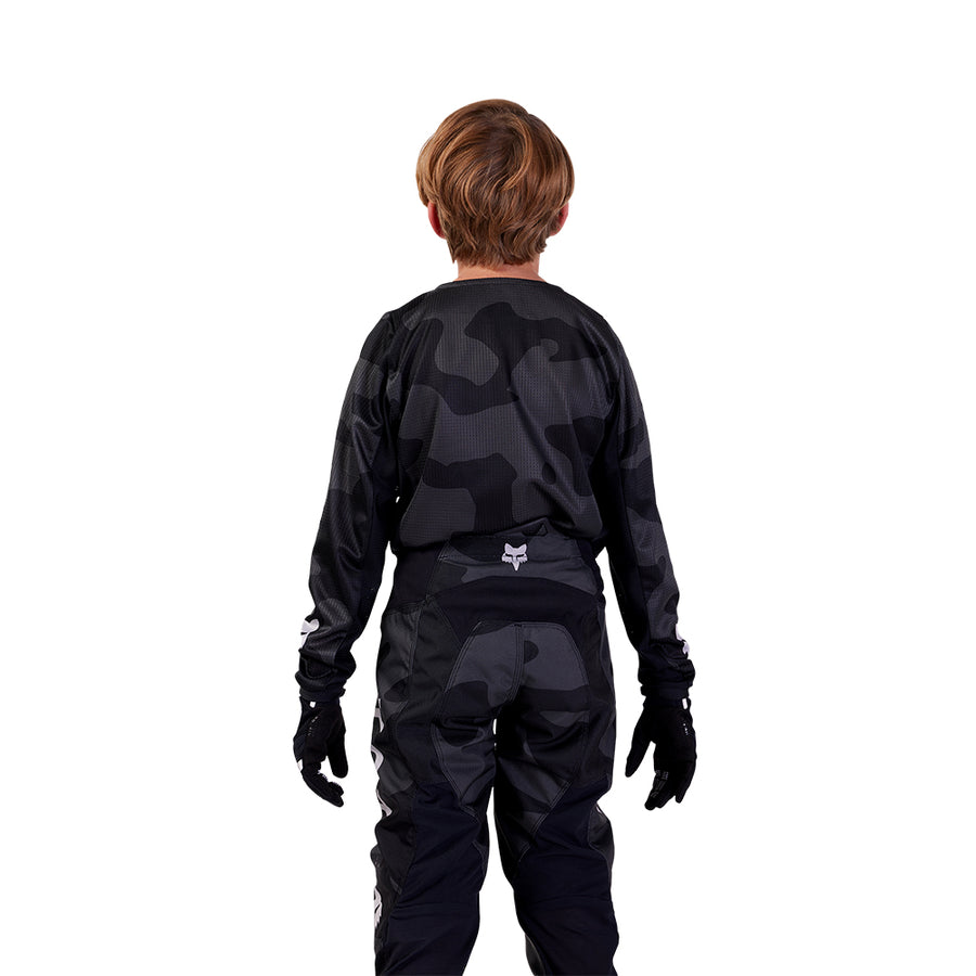 Fox Blackout MX Jersey Black Youth