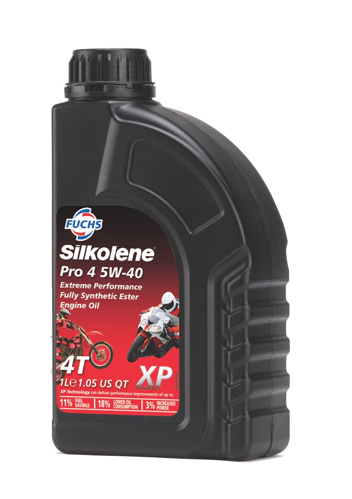 Silkolene Pro 4 XP 4T Engine Oil 5W40 1L