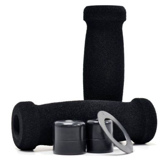 Emgo Foam Road Grips Black