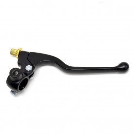 Emgo Clutch Lever Assy w Mirror Hole Black