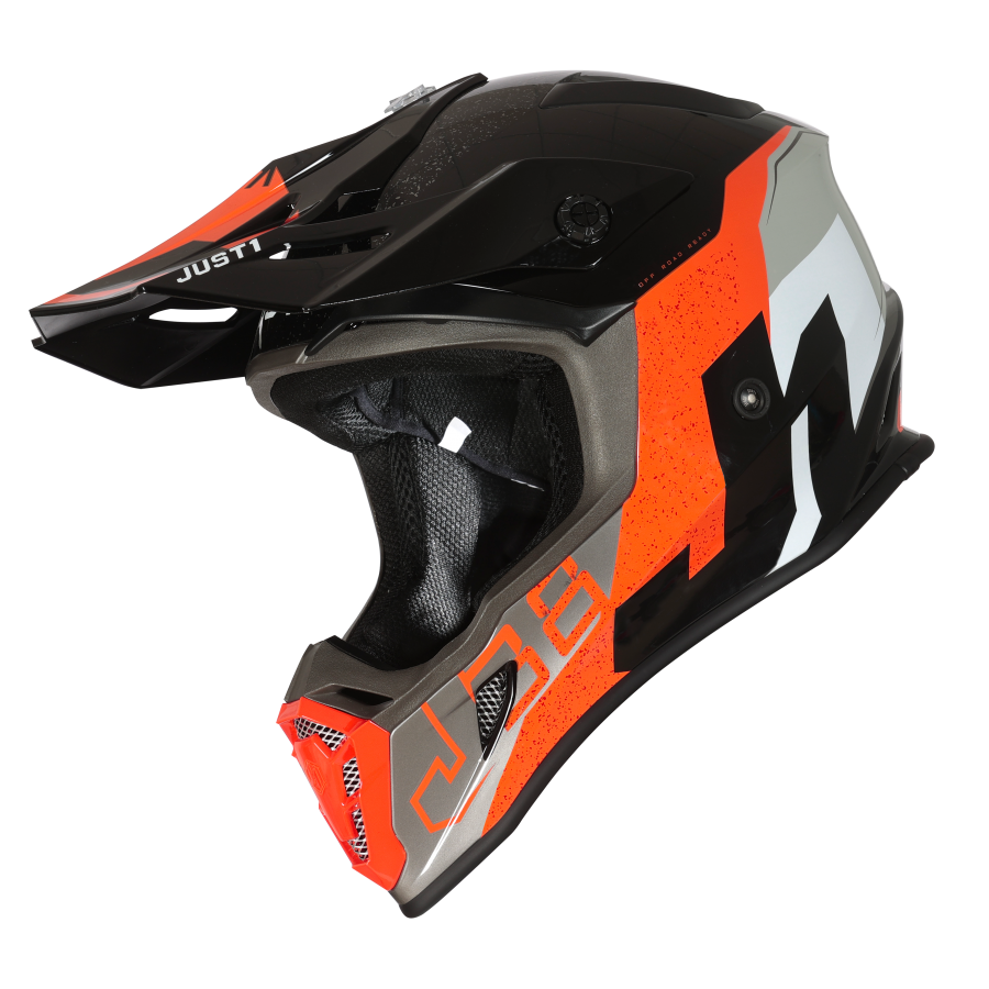 Just1 J38 Korner MX Helmet Orange/Black