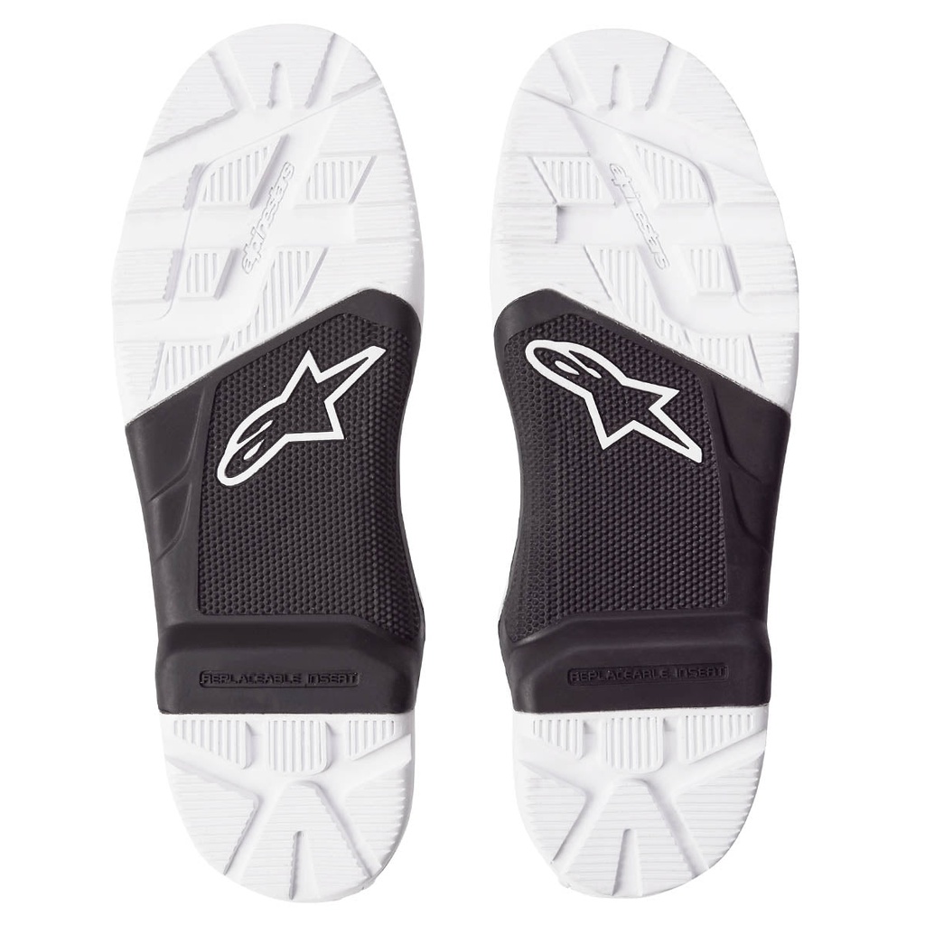 Alpinestars Tech 7 Enduro Replacement Sole Black/White