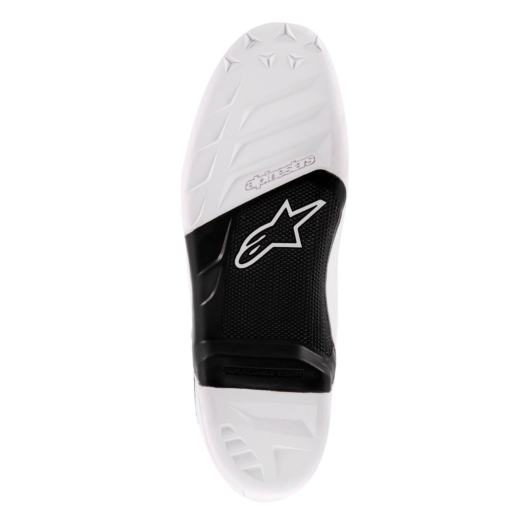 Alpinestars Tech 7 Replacement Sole Black/White