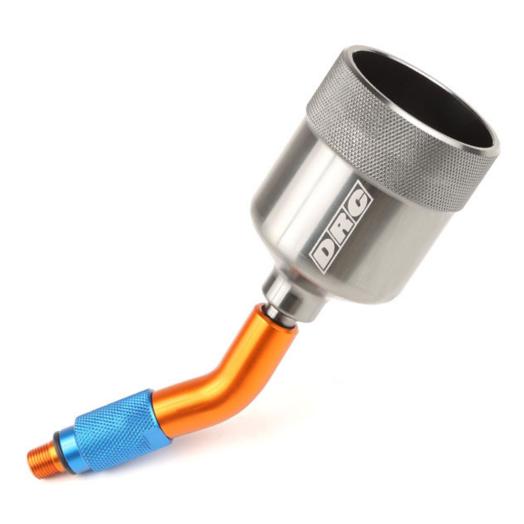 DRC Bleed Cup Rear Shock WP Orange/Blue