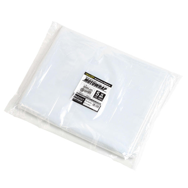 Unit Moto Wrap Clear 5pk