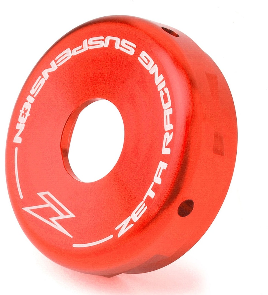 Zeta Rear Shock End Cap WP 50mm Red