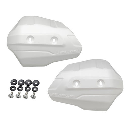 Zeta Armor Handguards Scudo Protectors White