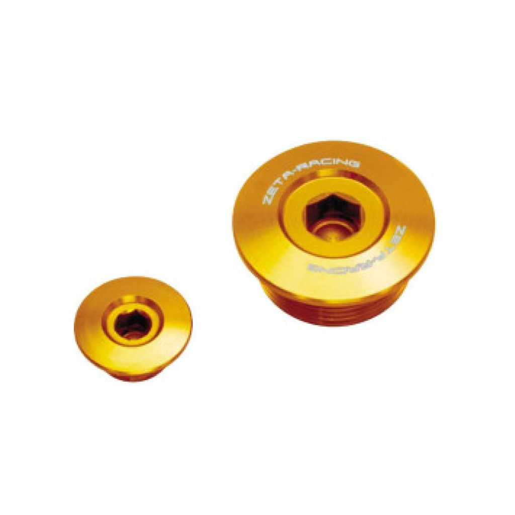 Zeta Street Oil Filler Cap Suzuki M20 P1.5 Gold