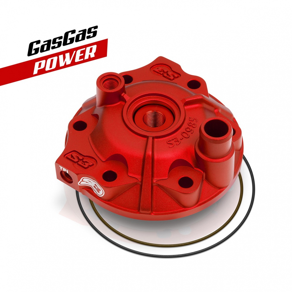 S3 Power Head Kit GasGas EC/MC250 '21-22 Red