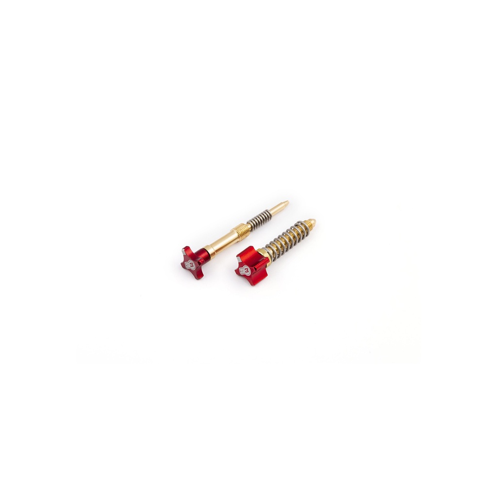 S3 Enduro Carb Adjuster Kit Keihin Red