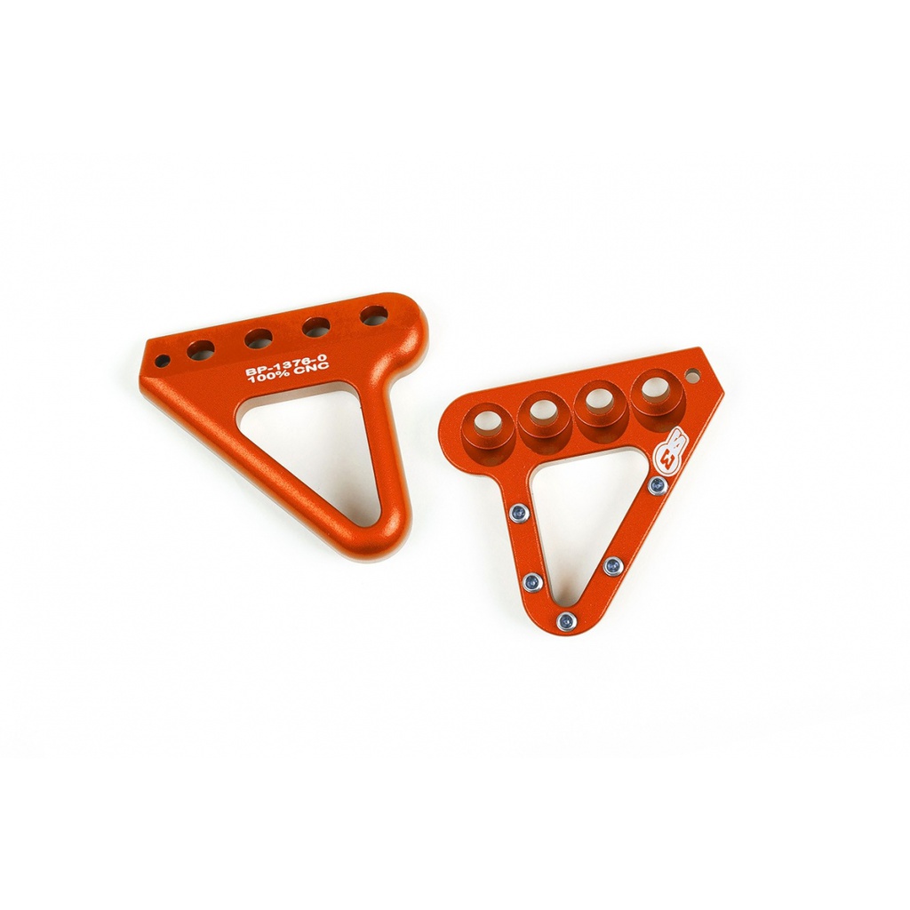 S3 Rear Brake Step Plate KTM|Husky|GasGas '17-21 Large Orange