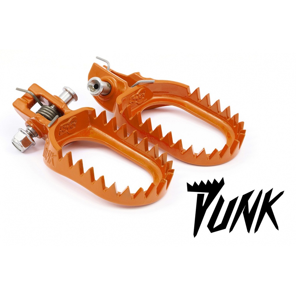 S3 Punk Footpegs KTM|Husky|GasGas '17-21 Std Orange