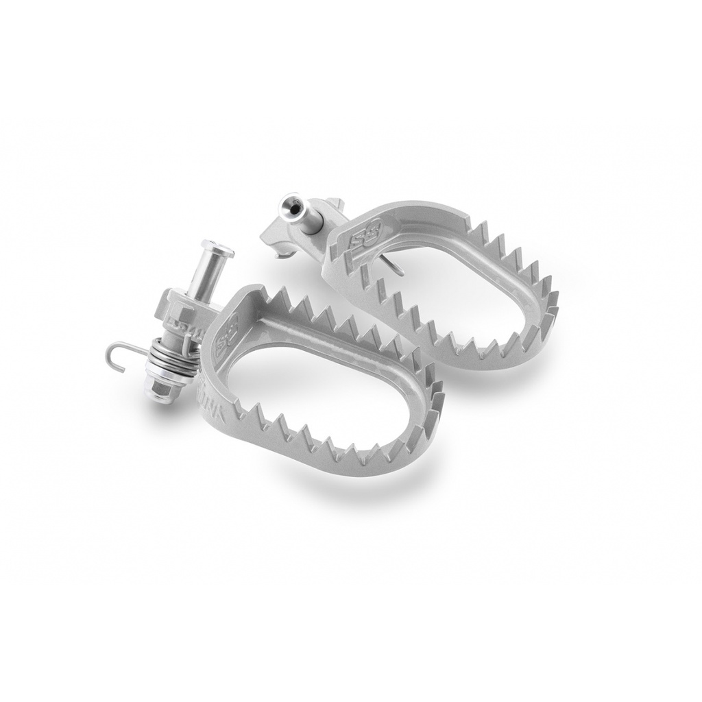 S3 Punk Footpegs Sherco Std Silver