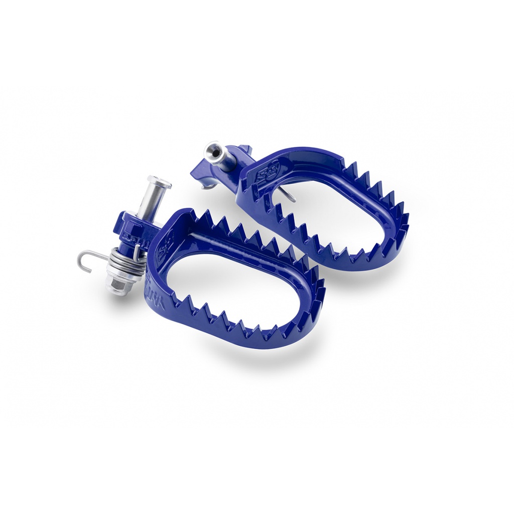 S3 Punk Footpegs Sherco Std Blue