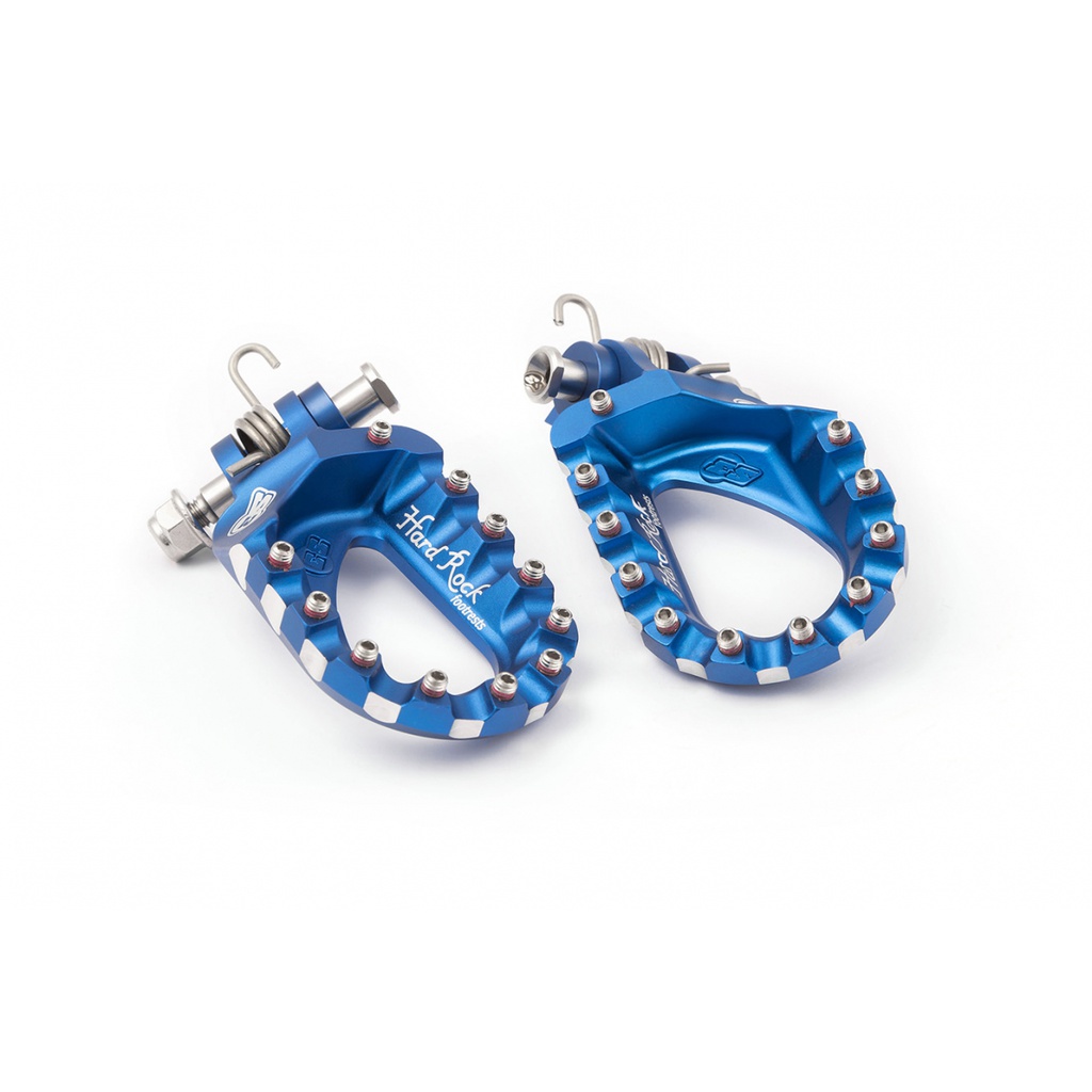 S3 Hardrock Alu Footpegs Sherco Blue