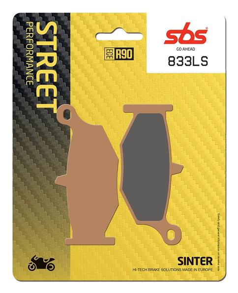 SBS Brake Pads Street Performance Sinter FA419/833LS