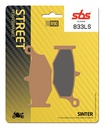 SBS Brake Pads Street Performance Sinter FA419/833LS