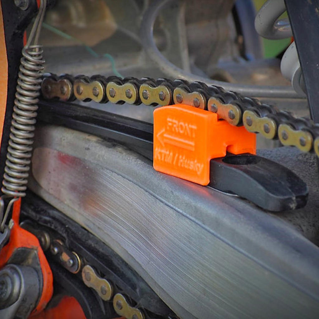 Enduro-Pro Chain Adjustment Block Orange