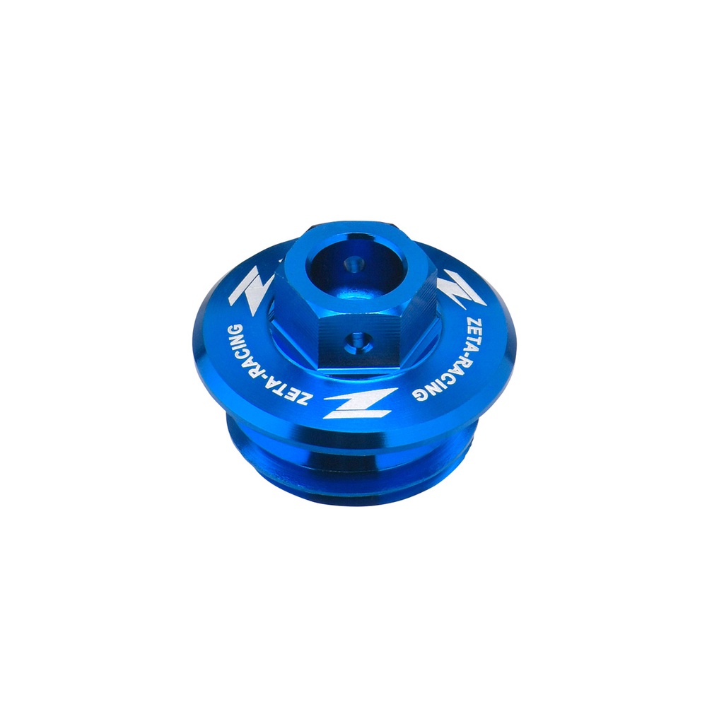 Zeta Oil Filler Plug KTM/Husqvarna Husky Blue