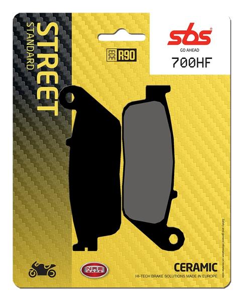 SBS Brake Pads Street STD Ceramic FA196/700HF