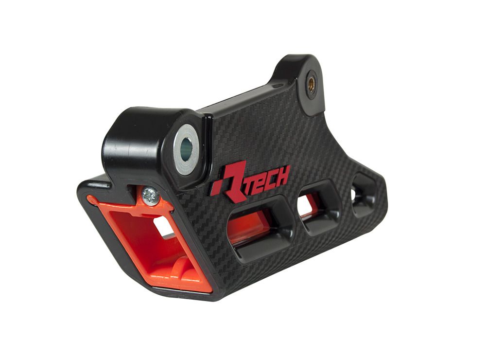 RTech Monoblock R2.0 Worx Chain Guide KTM '07-22 Black/Orange