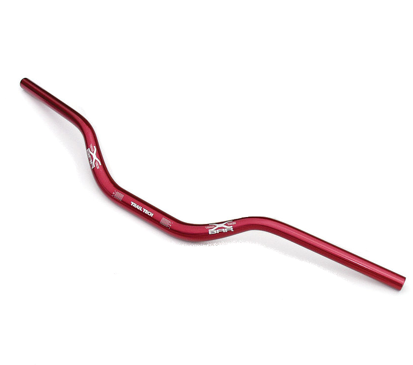 Trail Tech X-Bar 1 1/8" Medium Bend Red