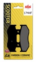 SBS Brake Pad FA411 Ceramic