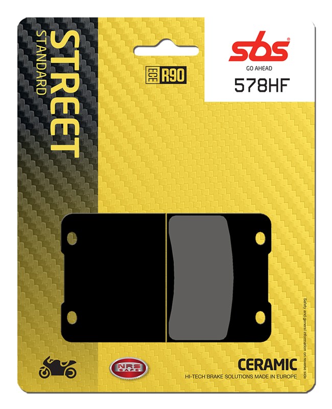 SBS Brake Pad FA102 Ceramic