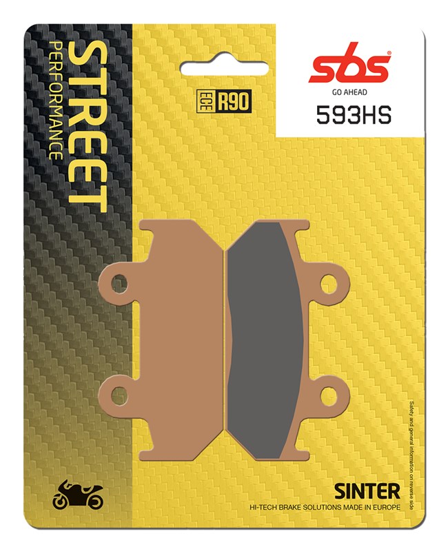 SBS Brake Pad FA121 Street Sinter Front