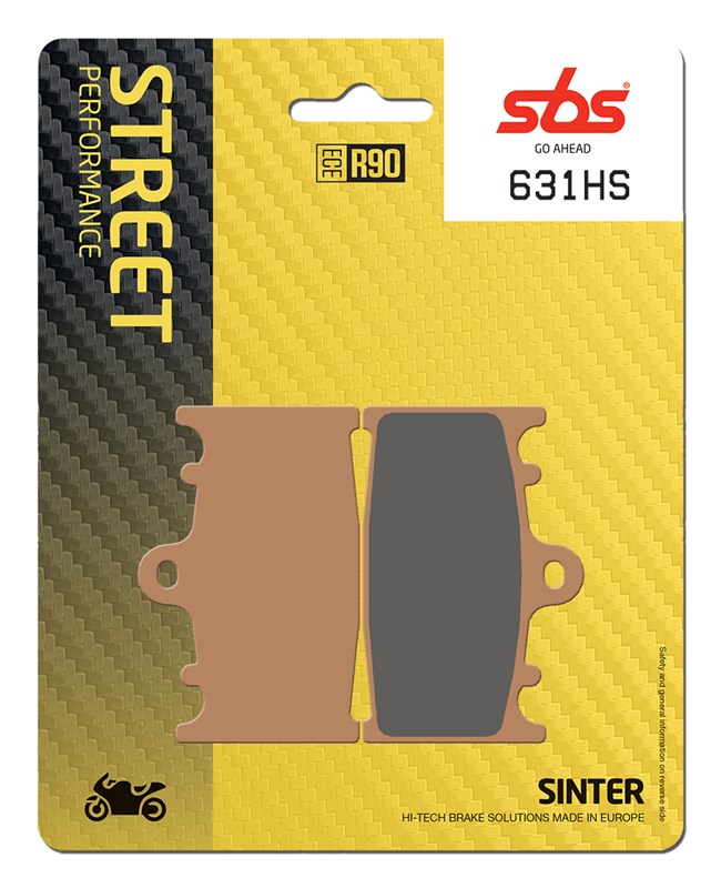 SBS Brake Pad FA158 Street Sinter Front