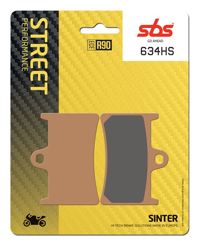 SBS Brake Pad FA252 Street Sinter Front